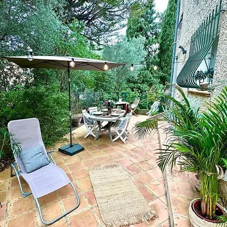 Appart Cosy, Grande Terrasse Arboree, A Proximite Du Centre-ville * Санари-сюр-Мер
